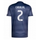 Real Madrid Daniel Carvajal #2 Replike Gostujuci Dres 2025-26 Kratak Rukav